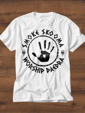Smoke Skooma Worship Daedra T Shirt
